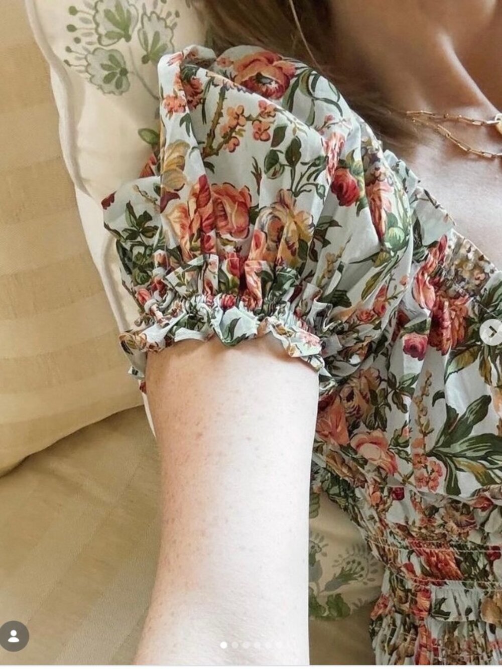 Doen Leanne Dress in Liberty London Print Size Small - Picture 3 of 10